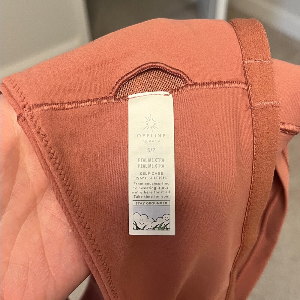 Aerie one shoulder sports bra athletic top - Picture 4 of 4